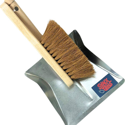 Balai d'intérieur 40 cm avec balayette en coco et ensemble pelle - balai doux - pelle et balayette