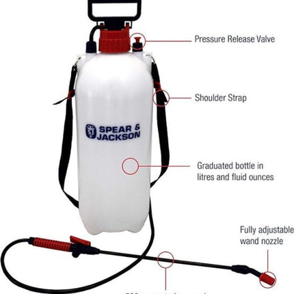 Spear & Jackson Drukspuit 8 Liter