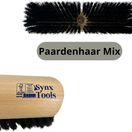 Synx Tools Bezem Los Zaalveger Paardenhaar 40cm - bezems