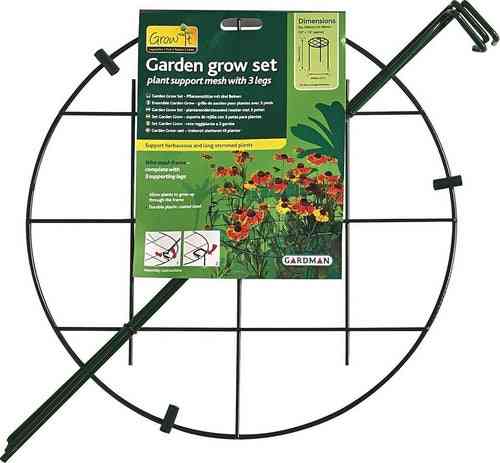 Gardman Support pour plantes Garden Grow Set, Dia 38 H 60 cm (10) - Support pour plantes