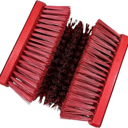 Synx Tools Balai à main professionnel - Brosse à chaussures, brosse pour bottes et chaussures, tapis à brosses pour l'extérieur