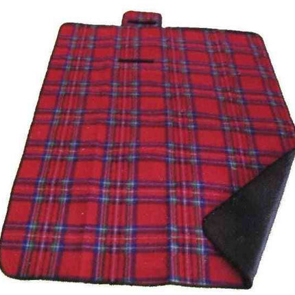 Pro+ Tapis de pique-nique - Couverture pour voiture 170 x 130 cm - Imperméable - Rouge