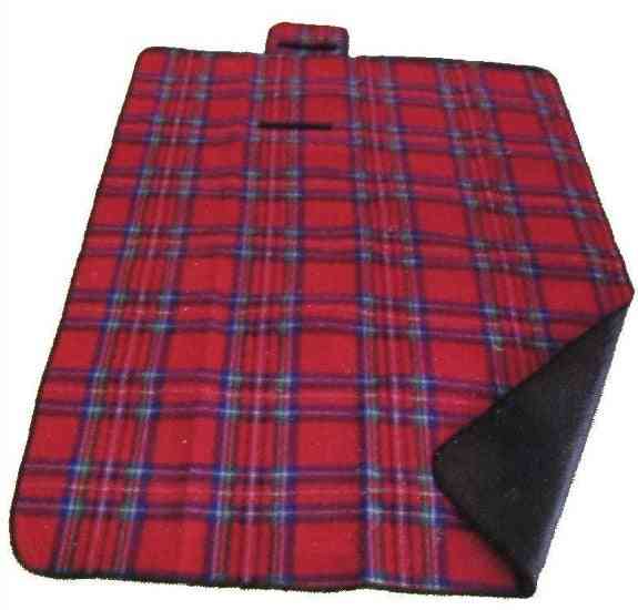 Pro+ Tapis de pique-nique - Couverture pour voiture 170 x 130 cm - Imperméable - Rouge