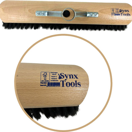 Synx Tools Bezem Los Zaalveger Paardenhaar 40cm - bezems