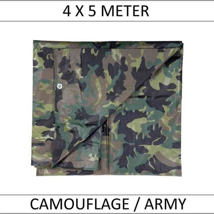 Bâche de camouflage / armée 470 x 364 cm Bâche/toile