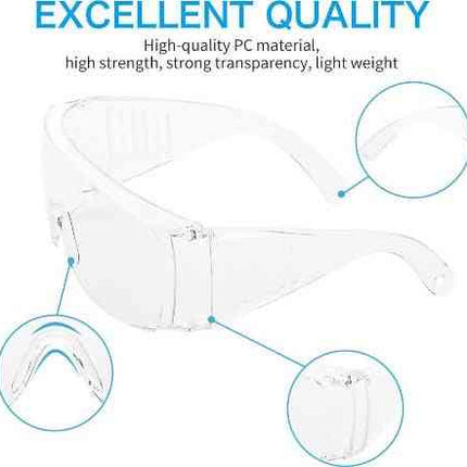Lunettes de sécurité Outlook (2 pièces) - Transparentes - Polycarbonate
