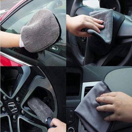 Synx Tools Kit de nettoyage pour voiture 9 pièces - Matériel de nettoyage