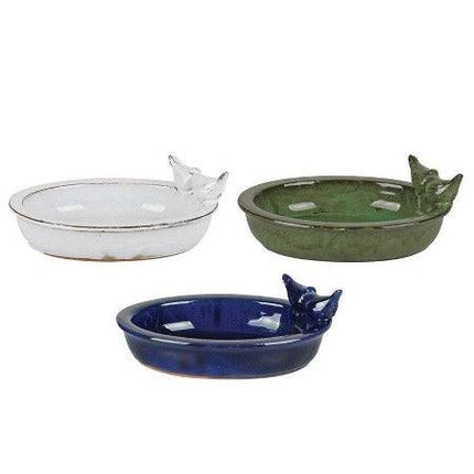 Best For Birds Bain d'oiseaux en céramique - Assortis - 1 958 g (par pièce)