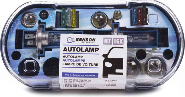 ProPlus H7 Kit d'ampoules pour voiture - 16 pièces - Kit d'ampoules de rechange pour voiture