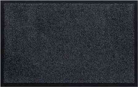 Tapis de sol - Paillasson de luxe pour intérieur - Vinyle anthracite 40 x 60 cm