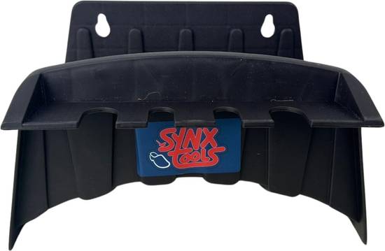Synx Tools Support mural en plastique pour tuyau - Support pour tuyau - Fixation murale - 1/2 tuyau d'arrosage de 30 m