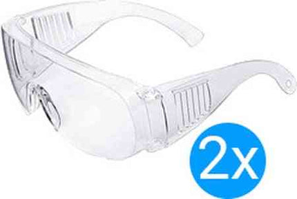 Lunettes de sécurité Outlook (2 pièces) - Transparentes - Polycarbonate