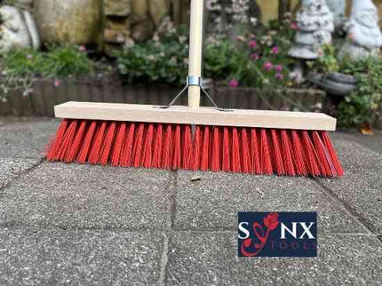 Synx Tools Balai d'extérieur 60 cm - balais - Manche de 150 cm inclus