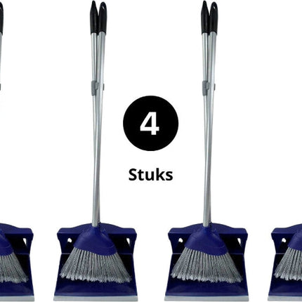 Stoffer en bik 4 stuks