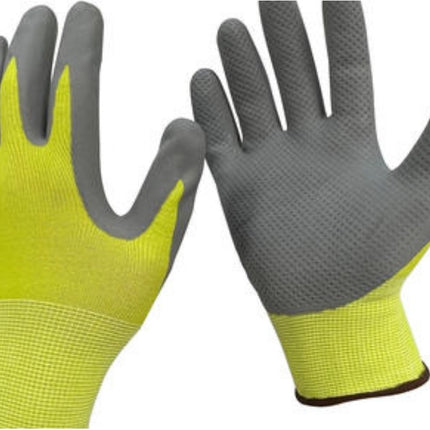 Spear & Jackson Bêche forgée 120 cm en acier & Spear & Jackson Gants de jardinage recyclés taille L