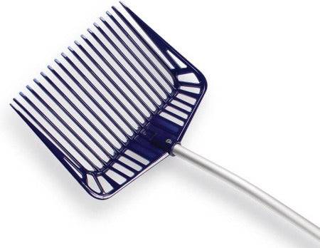 Pelle Fourche à fumier bleue Pelle légère - Manche en aluminium 153 cm