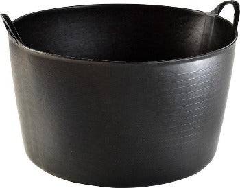 Panier à linge noir/seau flexible 55 litres - Paniers à linge