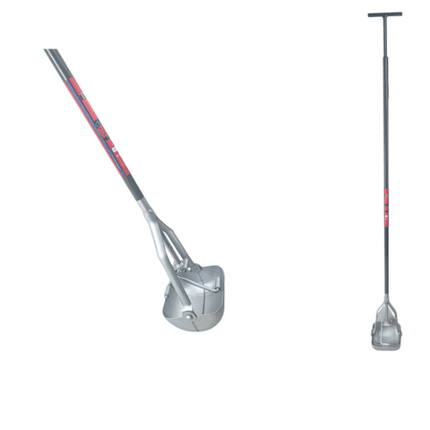 Synx Tools Pelle carrée 15 cm - Pelle - Pelle à égouts - Longueur totale 153 cm
