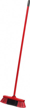 Synx Tools Binnenbezem - Zachte Bezems - Kamerveger - Veger / Zachte Bezem - Incl. Steel 130cm - Binnen Bezem