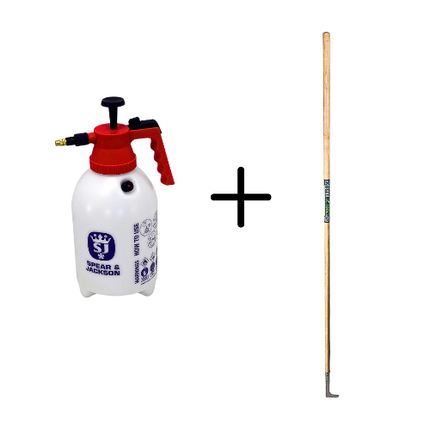 Synx Tools Voegenmes RVS + Spear & Jackson Drukspuit 2 Liter