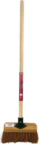 Synx Tools Balai junior pour enfants Balai en coco - avec manche en bois