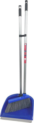 Synx Tools Pelle à poussière et balayette à long manche Bluemotion 80 cm - Pelle à poussière et balayette
