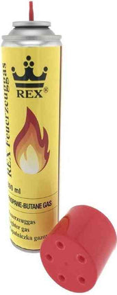 3 cartouches de gaz pour briquet 300 ml - Recharge pour briquet Rex