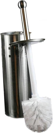 RVS toiletborstel met houder, modern design