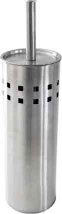 Blue stainless steel 1-liter water bottle with a sleek design, brand logo.
