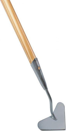 Schoffel Hart 12 cm met houten steel, 170 cm lang