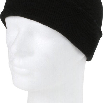 Zwarte unisex muts op mannequin, Synx Tools
