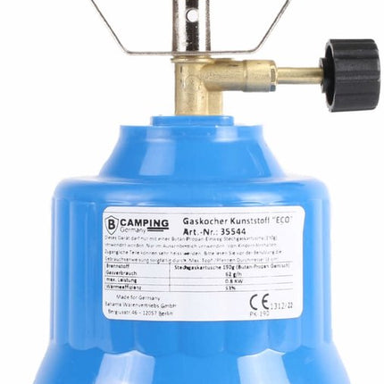 2x Réchaud de camping - Réchaud à gaz de camping - réchaud - brûleur à gaz - réchaud de camping - gaz de camping - Bleu