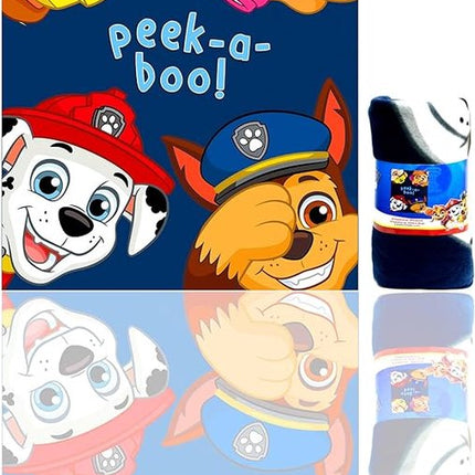 Couverture polaire Paw Patrol plaid Peek-a-boo ! - 100 x 140 cm