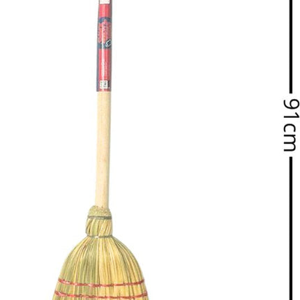 Synx Tools kinder mixstrobezem - bezems - kinder bezem - bezem kind - speelgoed bezem - Lengte 91cm