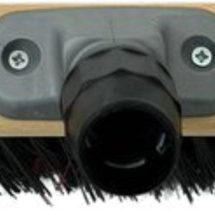 Synx Tools X Bezem 40cm Rood/Zwart- Straatbezem / Stadsbezem - Schrobborstels - Veger - Stadsbezem - Bezem - Buitenbezem - Tuinartikelen - Zonder Steel