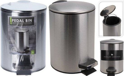 2 pièces - Poubelles à pédale/petites poubelles 3 litres - Poubelles - Poubelles à pédale