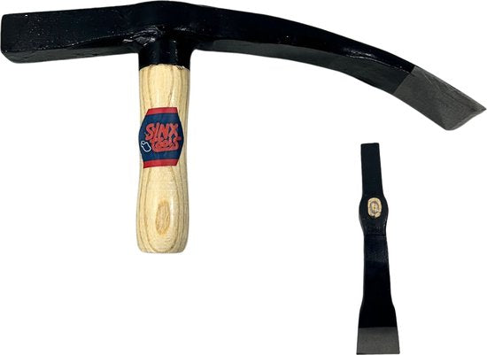 Synx Tools Marteau de maçon 5 cm - Marteaux de maçon - paveur - marteau à carreaux - marteau à pointe - marteau à panne fendue