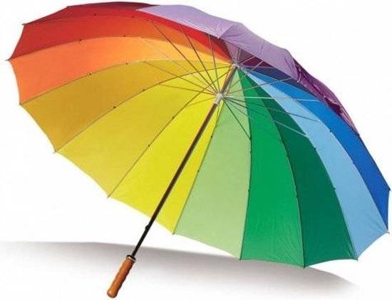 Acheter un parapluie 130 cm Golf - Couleurs arc-en-ciel - 130 cm