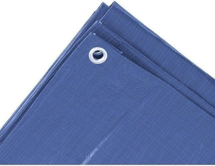 Bâche de protection 3 x 4 mètres - Bleue - Imperméable et résistante
