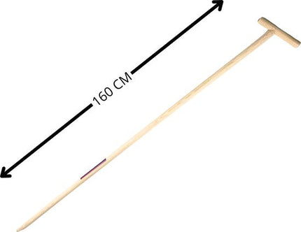 Synx Tools Manche de binette avec poignée 170 cm Binettes - Désherbeur - Lutte contre les mauvaises herbes - Manche de binette