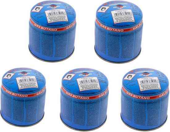5 cartouches de gaz 360 ml/190 g de butane-propane - Réchaud/barbecue