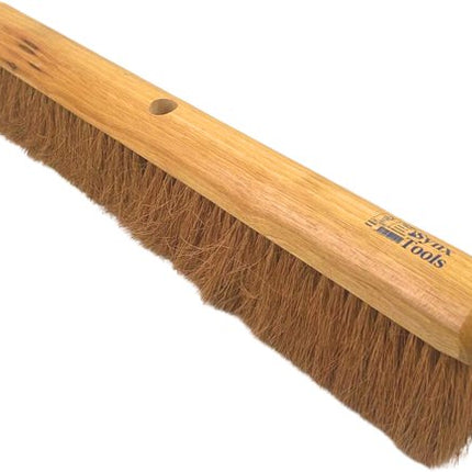 Synx Tools Balai de salle 60 cm Sans manche Poils de coco Poils doux