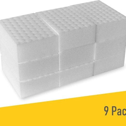 Éponge miracle  9 pièces - Éponge en mélamine - Éponge miracle - Éponge miracle - Éponge miracle en mélamine