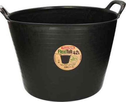 5x Seaux/paniers à linge flexibles 42 litres Paniers de rangement
