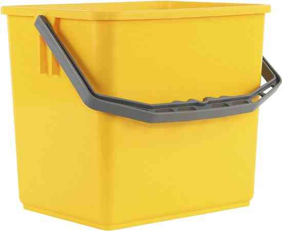 Synx Tools Seaux pour chariot de nettoyage et chariot de travail 6 litres - Jaune