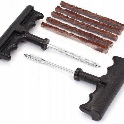 Synx Tools Kit de réparation de pneus - Réparation de pneus - Kit de réparation de pneus de voiture