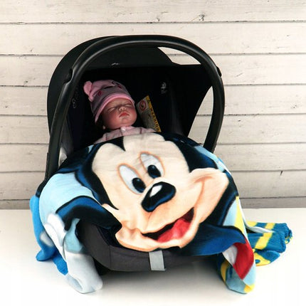 Couverture polaire Mickey Mouse plaid / couverture polaire 120 x 140 cm