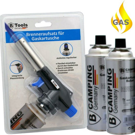 TronicXL hand-onkruidbrander met gaspatronen