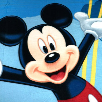 Couverture polaire Mickey Mouse plaid / couverture polaire 120 x 140 cm