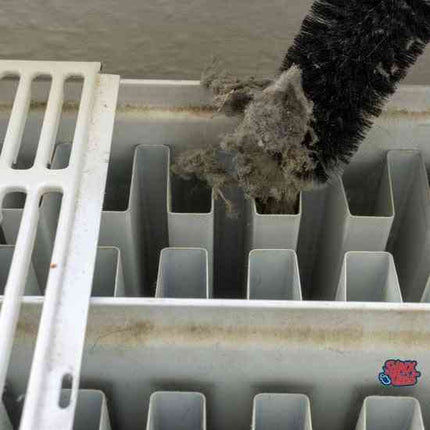 Radiatorborstel Buigbaar- schrobborstel - radiatorborstel flexibel - bezems - radiator reinigen - radiator borstel